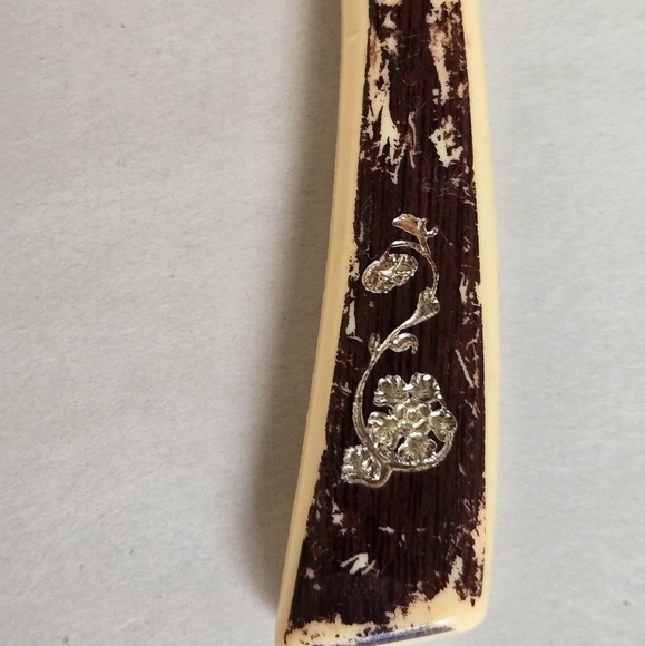 VTG Regent Sheffield Carved Handle Stainless Steel Cheese Cake Server Flatware - Picture 2 of 8